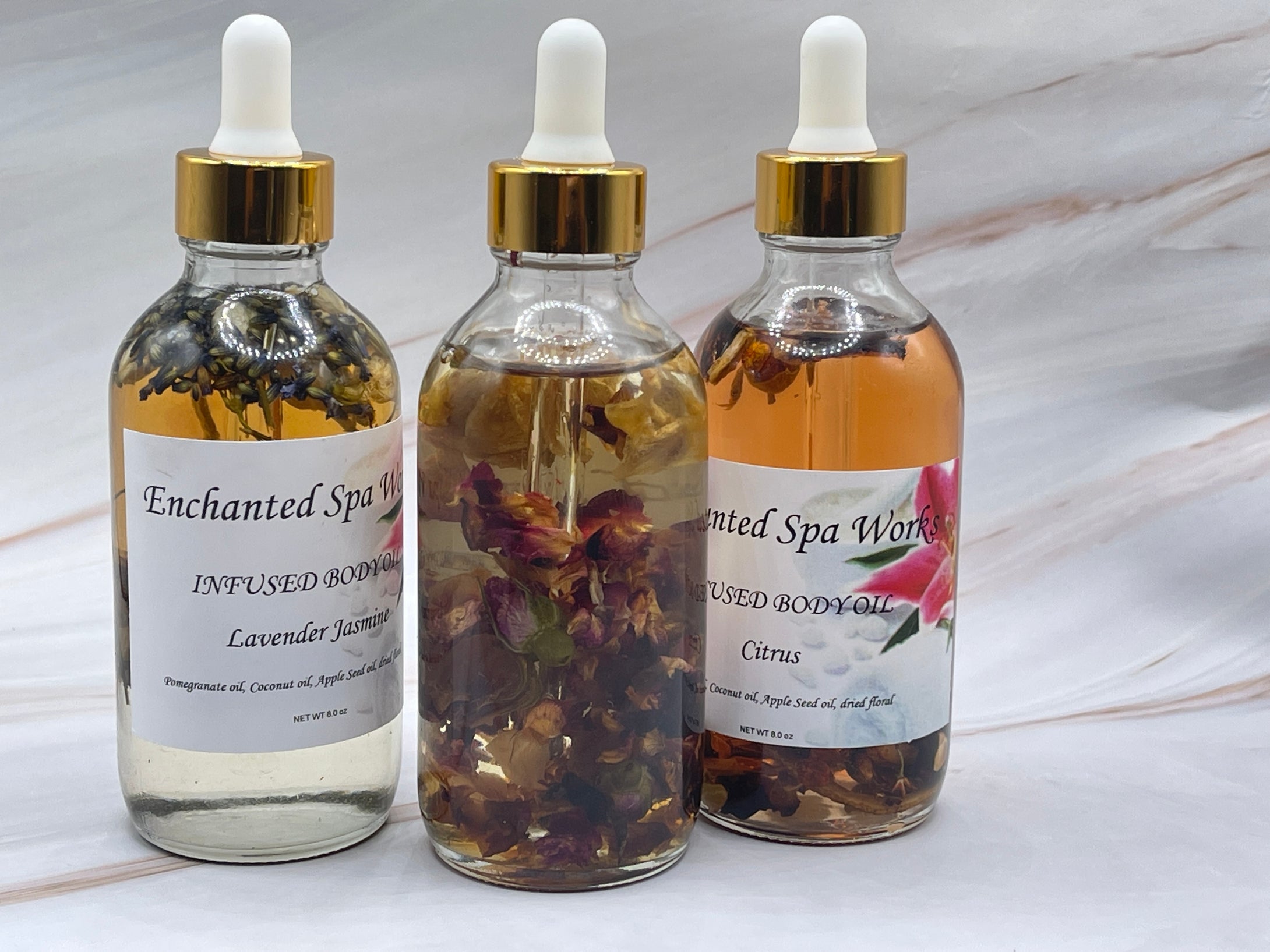 Infused Body Oils